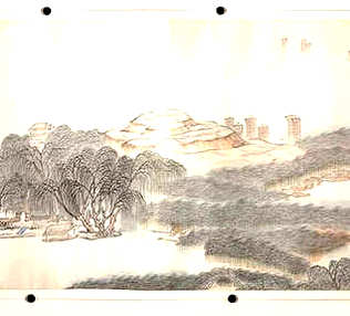 [S]日月经天，河海带地[M]rì  yuè  jīng  tiān，hé  hǎi  dài  dì[E]